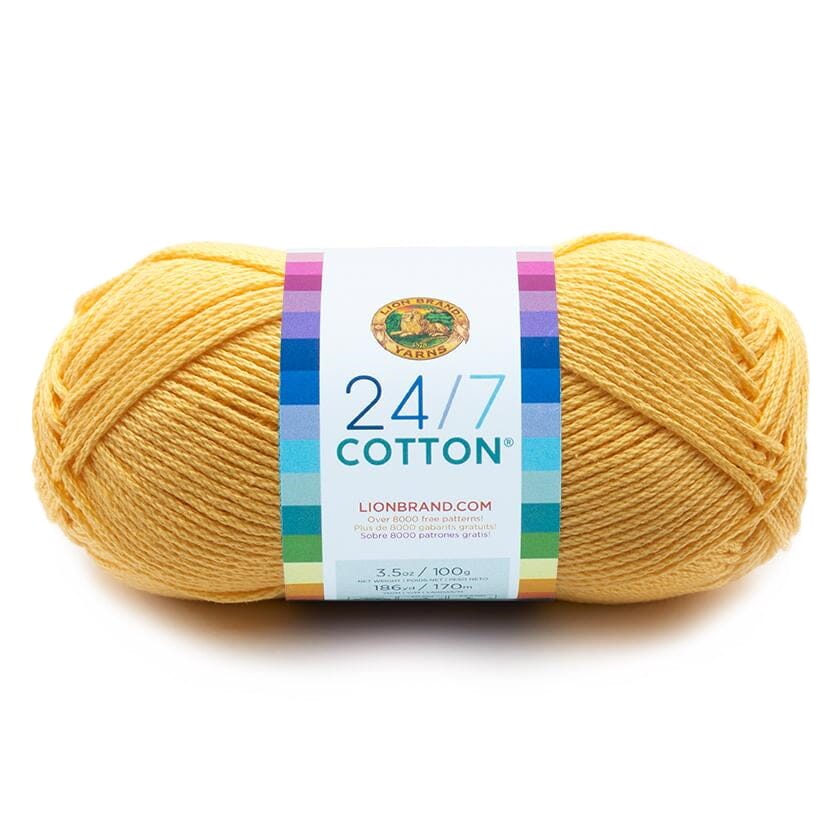 Lion Brand 100g "24/7 Cotton" 10-Ply Cotton Yarn