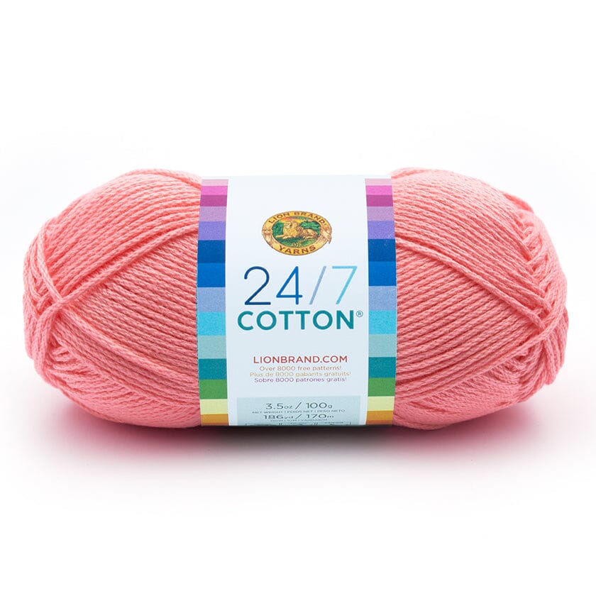 Lion Brand 100g "24/7 Cotton" 10-Ply Cotton Yarn