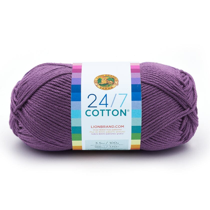Lion Brand 100g "24/7 Cotton" 10-Ply Cotton Yarn