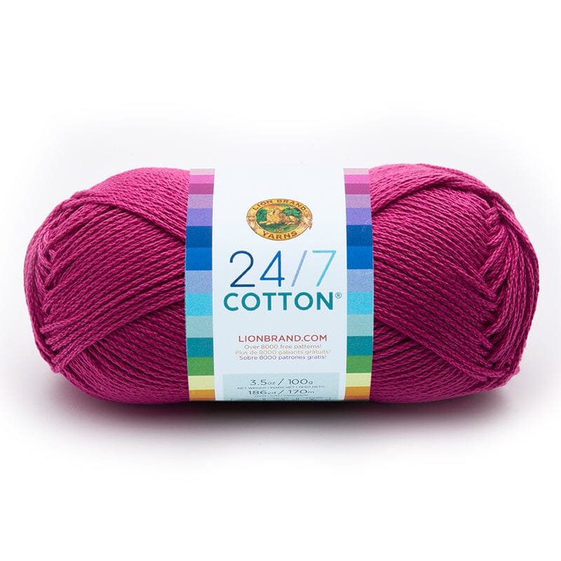 Lion Brand 100g "24/7 Cotton" 10-Ply Cotton Yarn