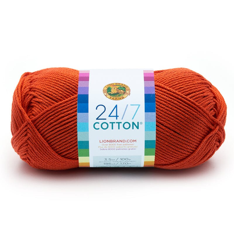 Lion Brand 100g "24/7 Cotton" 10-Ply Cotton Yarn