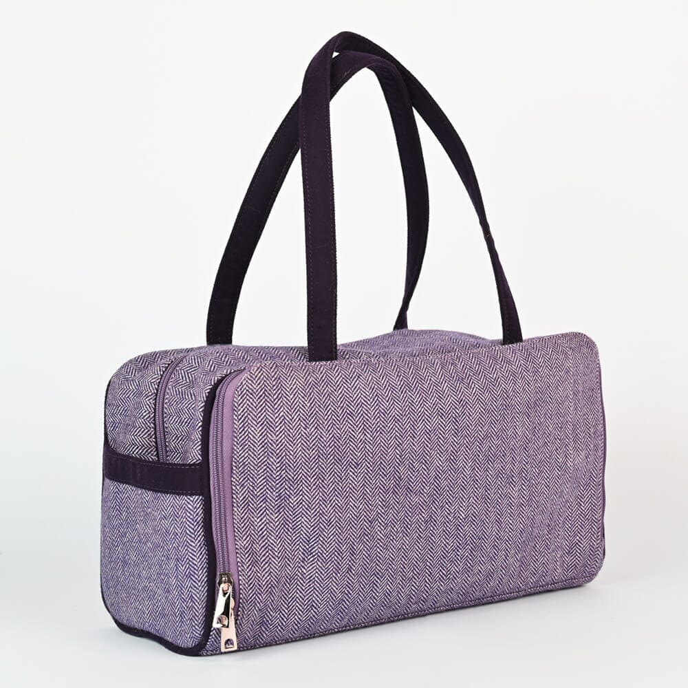 Knitpro "Snug" Wool Tweed & Felt Knitting Duffle Bag