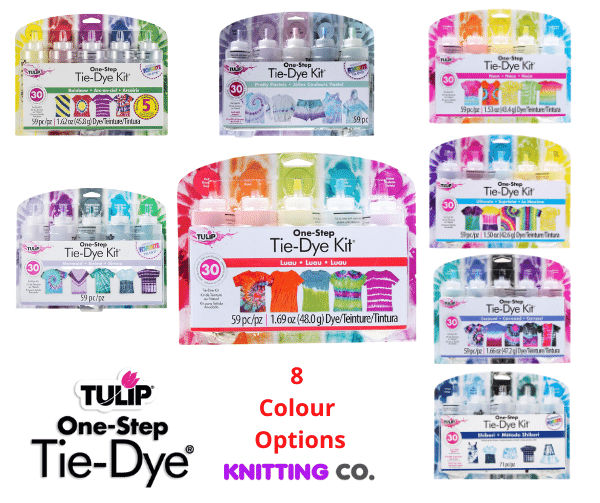 Tulip One Step Tie-Dye Kit - 5 Colours (Choose Your Set)