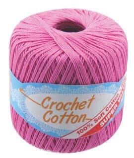 Everyday 50g "Crochet Cotton" 100% Cotton Yarn - Choose Your Colour