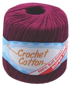 Everyday 50g "Crochet Cotton" 100% Cotton Yarn - Choose Your Colour