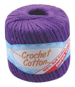 Everyday 50g "Crochet Cotton" 100% Cotton Yarn - Choose Your Colour