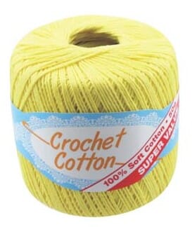 Everyday 50g "Crochet Cotton" 100% Cotton Yarn - Choose Your Colour