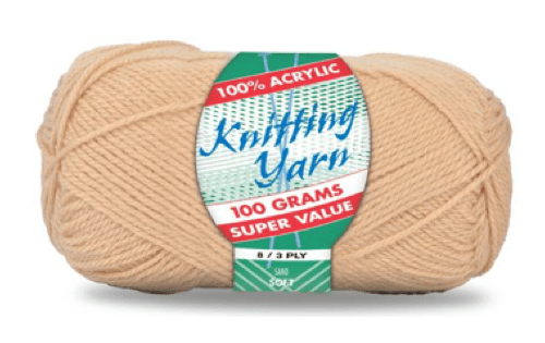 Everyday Super Value 100g Acrylic 8-Ply Knitting Yarn - Solids