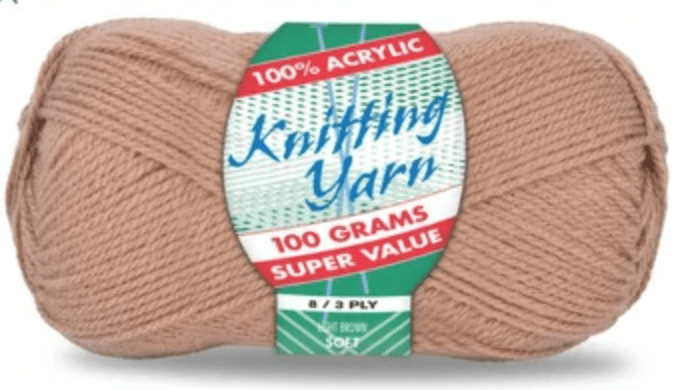 Everyday Super Value 100g Acrylic 8-Ply Knitting Yarn - Solids