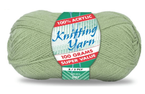 Everyday Super Value 100g Acrylic 8-Ply Knitting Yarn - Solids