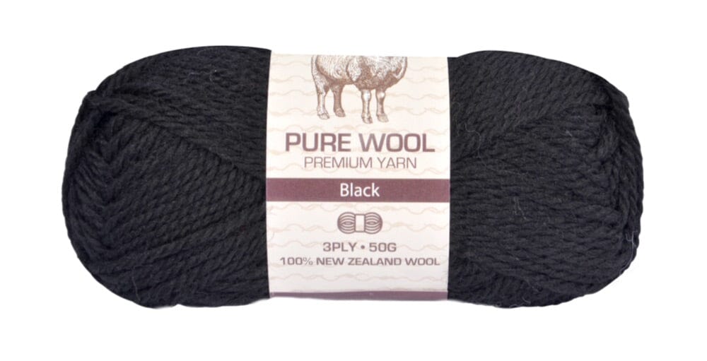 Everyday 50g 100% Pure Wool Premium Knitting Yarn - Choose Your Colour
