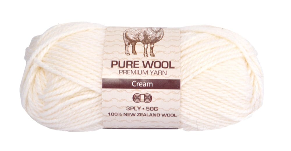 Everyday 50g 100% Pure Wool Premium Knitting Yarn - Choose Your Colour