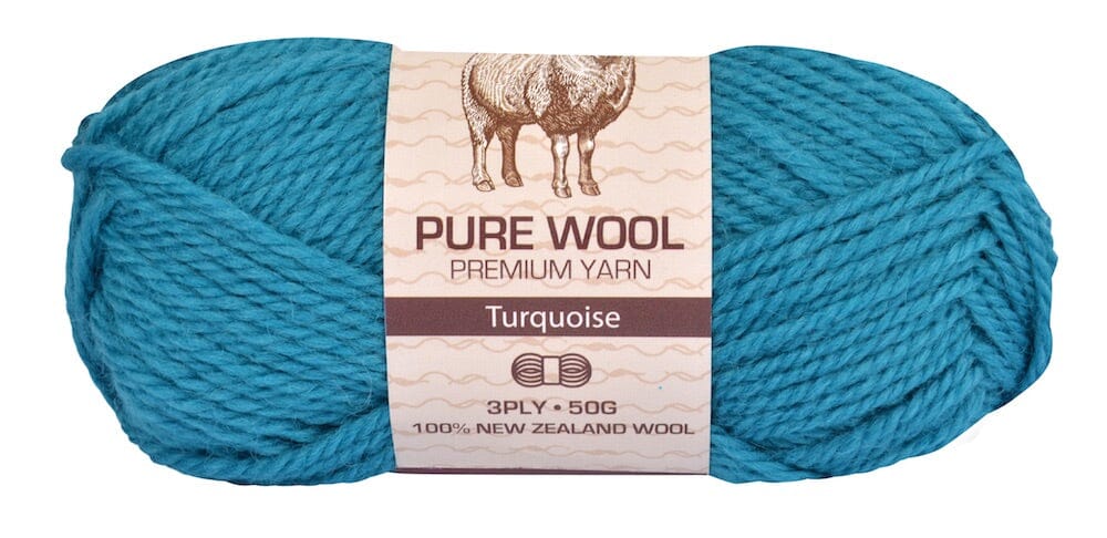 Everyday 50g 100% Pure Wool Premium Knitting Yarn - Choose Your Colour