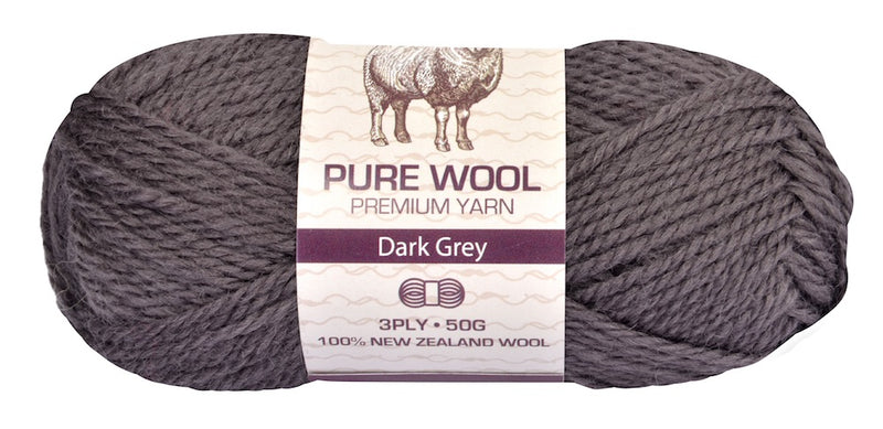 Everyday 50g 100% Pure Wool Premium Knitting Yarn - Choose Your Colour