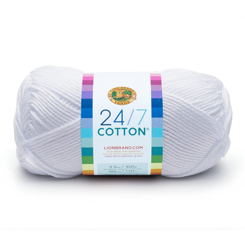 Lion Brand 100g "24/7 Cotton" 10-Ply Cotton Yarn