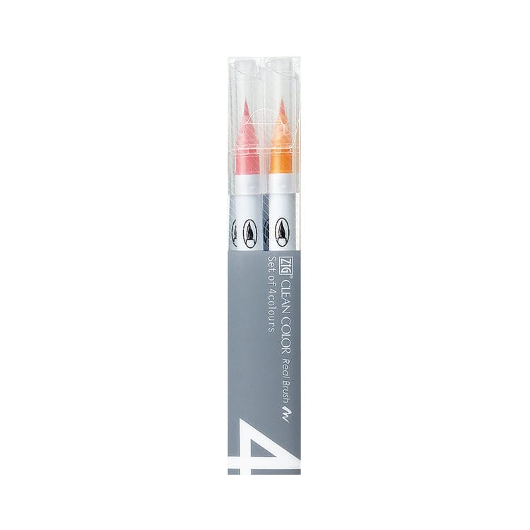 Zig Kuretake Clean Color Real Brush Marker Sets (Choose Your Pack)