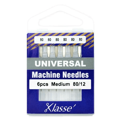 Klasse "Universal" Sewing Machine Needles - 6 Pack - Choose Your Size