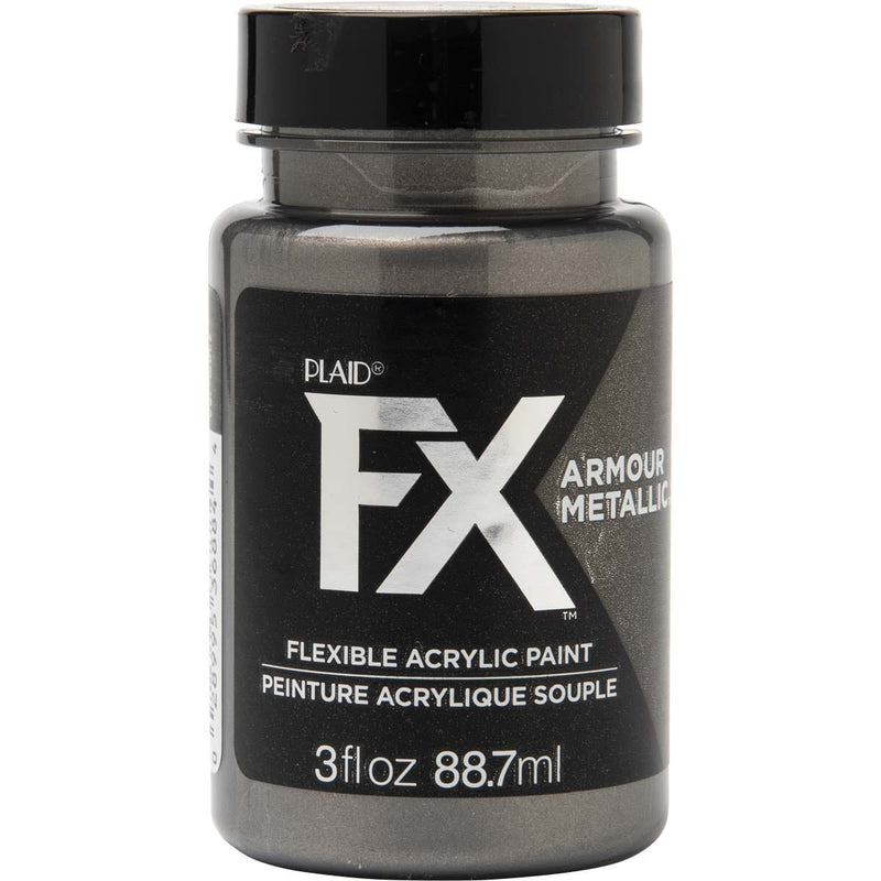 PlaidFX "Armour Metallic" 88ml (3oz) Flexible Cosplay Acrylic Paint