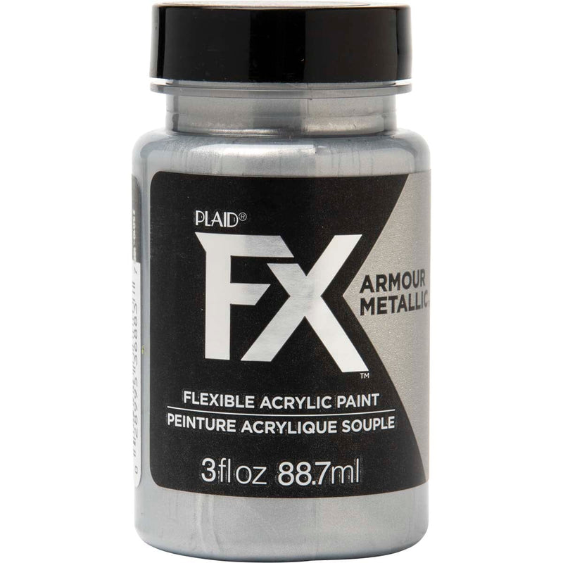 PlaidFX "Armour Metallic" 88ml (3oz) Flexible Cosplay Acrylic Paint