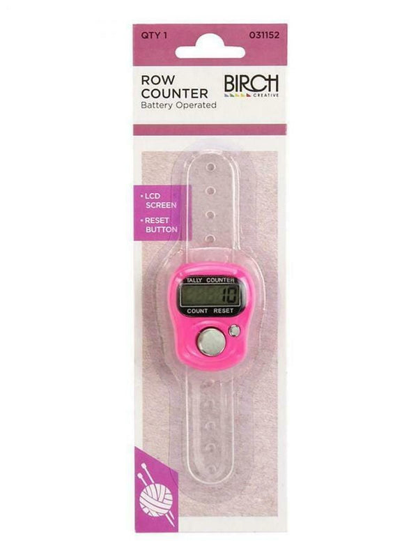 Birch Digital Row Counter