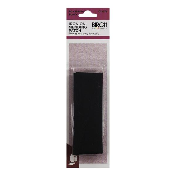 Birch Iron On Fabric Mending Patch - Choose Your Colour