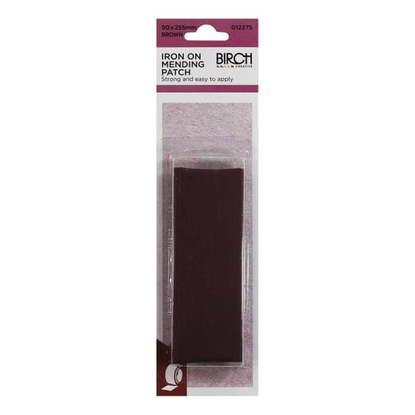 Birch Iron On Fabric Mending Patch - Choose Your Colour