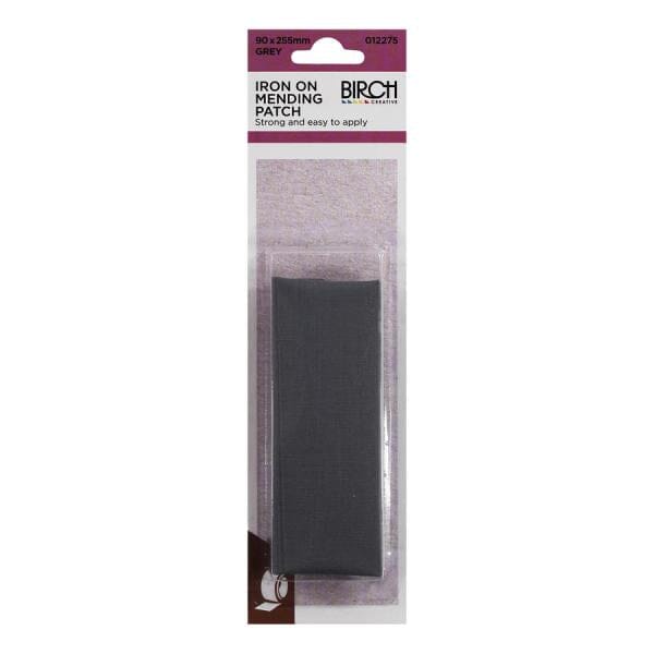Birch Iron On Fabric Mending Patch - Choose Your Colour