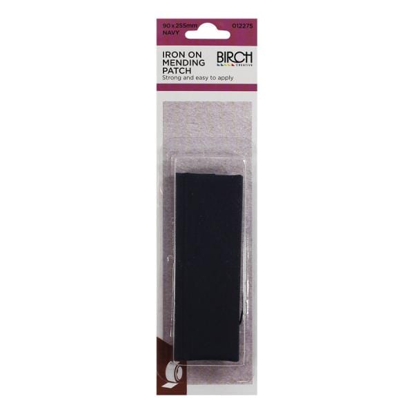 Birch Iron On Fabric Mending Patch - Choose Your Colour