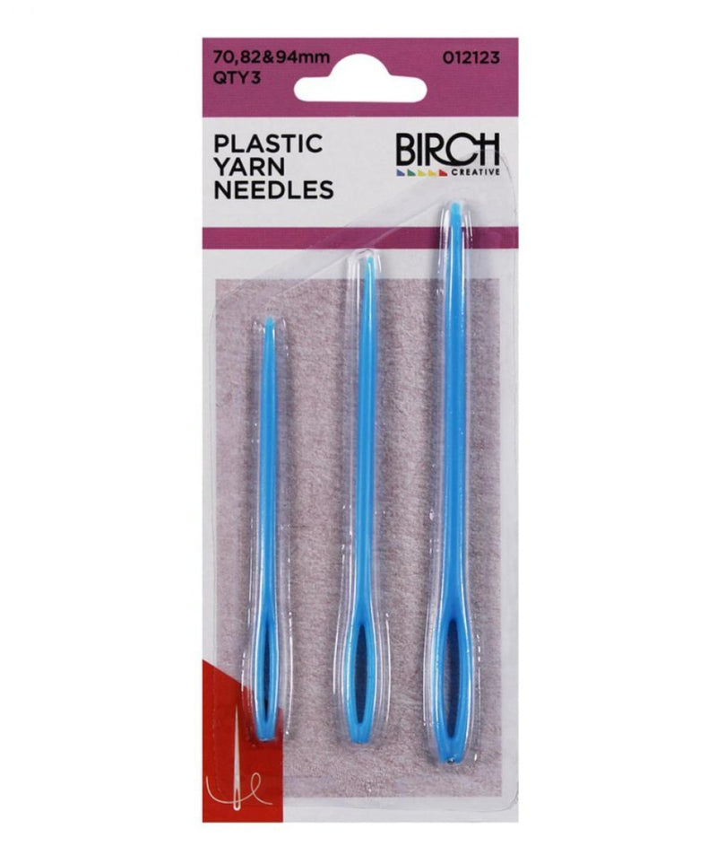 Birch Large Plastic Yarn Needles - 3 Pack