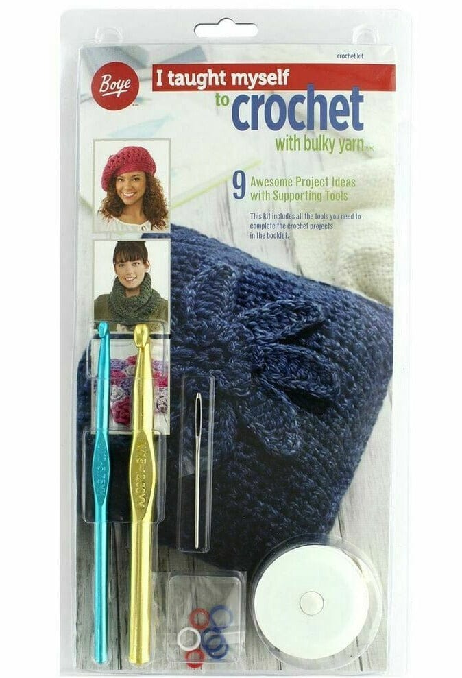 Boye "I Taught Myself To Crochet" Kit - Bulk Yarn