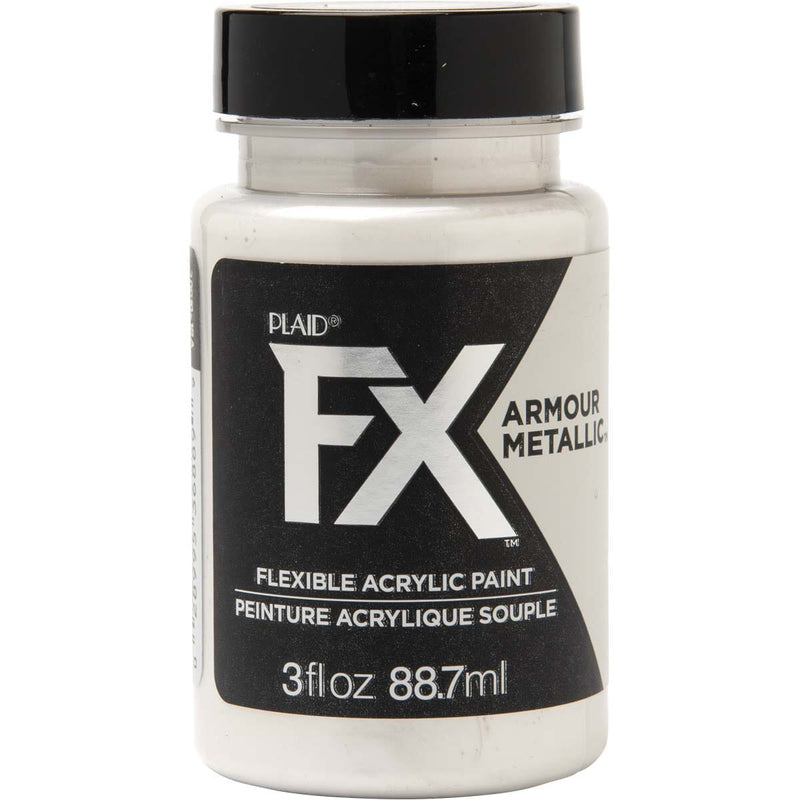 PlaidFX "Armour Metallic" 88ml (3oz) Flexible Cosplay Acrylic Paint