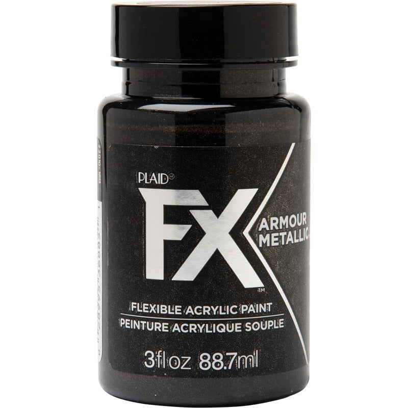 PlaidFX "Armour Metallic" 88ml (3oz) Flexible Cosplay Acrylic Paint