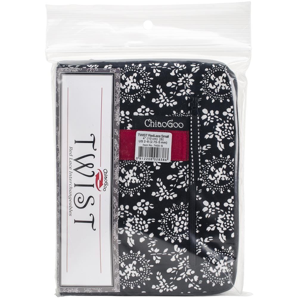 ChiaoGoo Twist Lace 4" (10cm) Interchangeable Circular Knitting Needles - Small Set