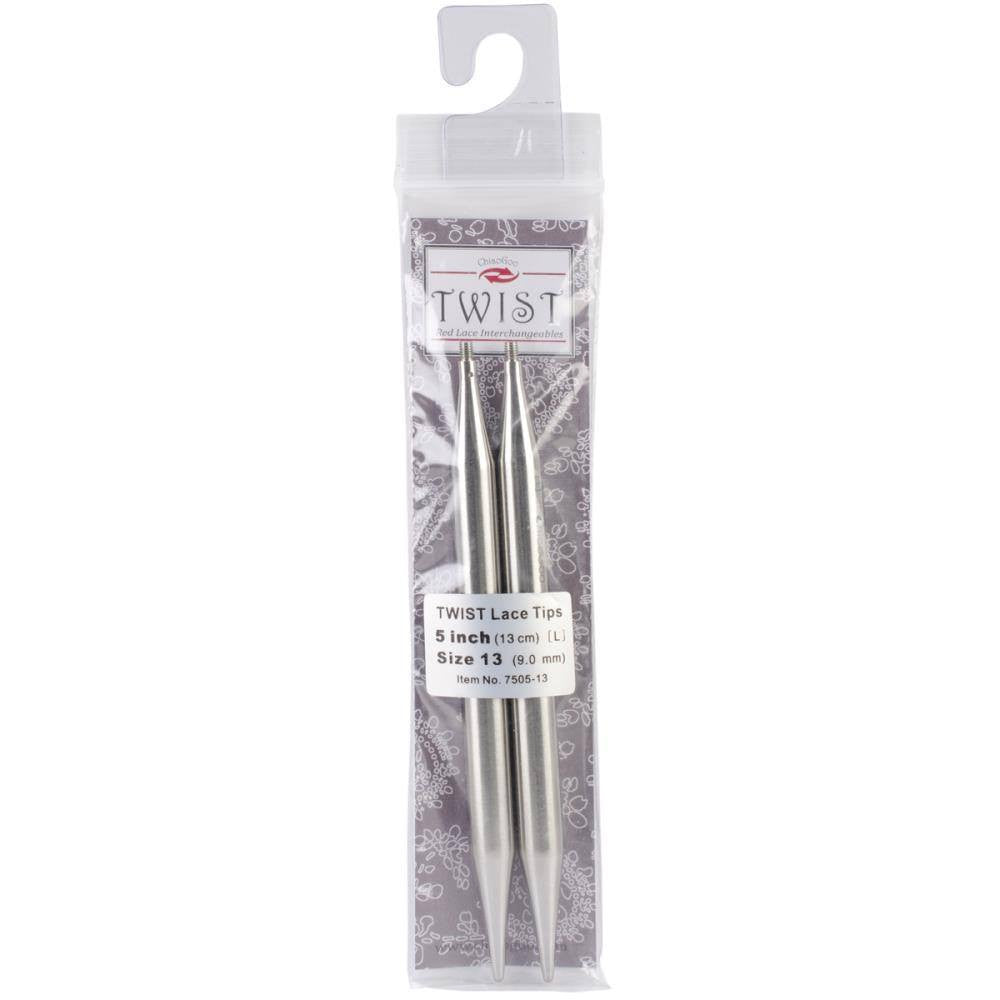 ChiaoGoo Twist Red Lace 1 Paar lange (13 cm) Nadelspitzen 1.5 - 10.0 mm M, S o L ChiaoGoo Twist Red Lace 1 Paar lange (13 cm) Nadelspitzen 1.5 - 10.0 mm M, S o L