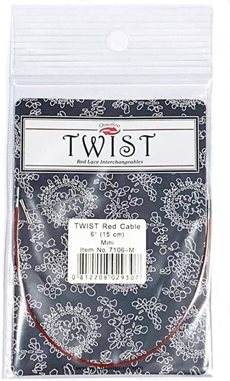 ChiaoGoo Twist Red Interchangeable Cable