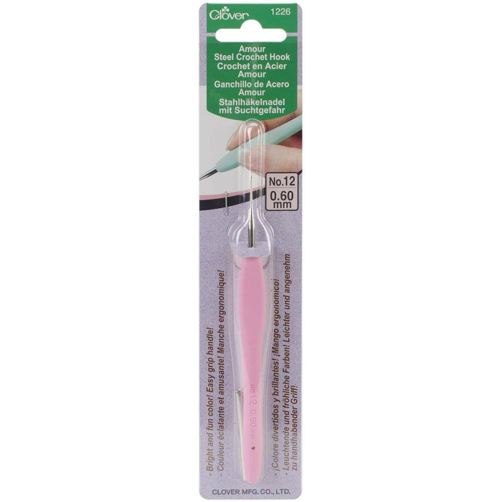 Clover Amour Soft Grip Crochet Hook 0.60 | KNITTING CO. - 2