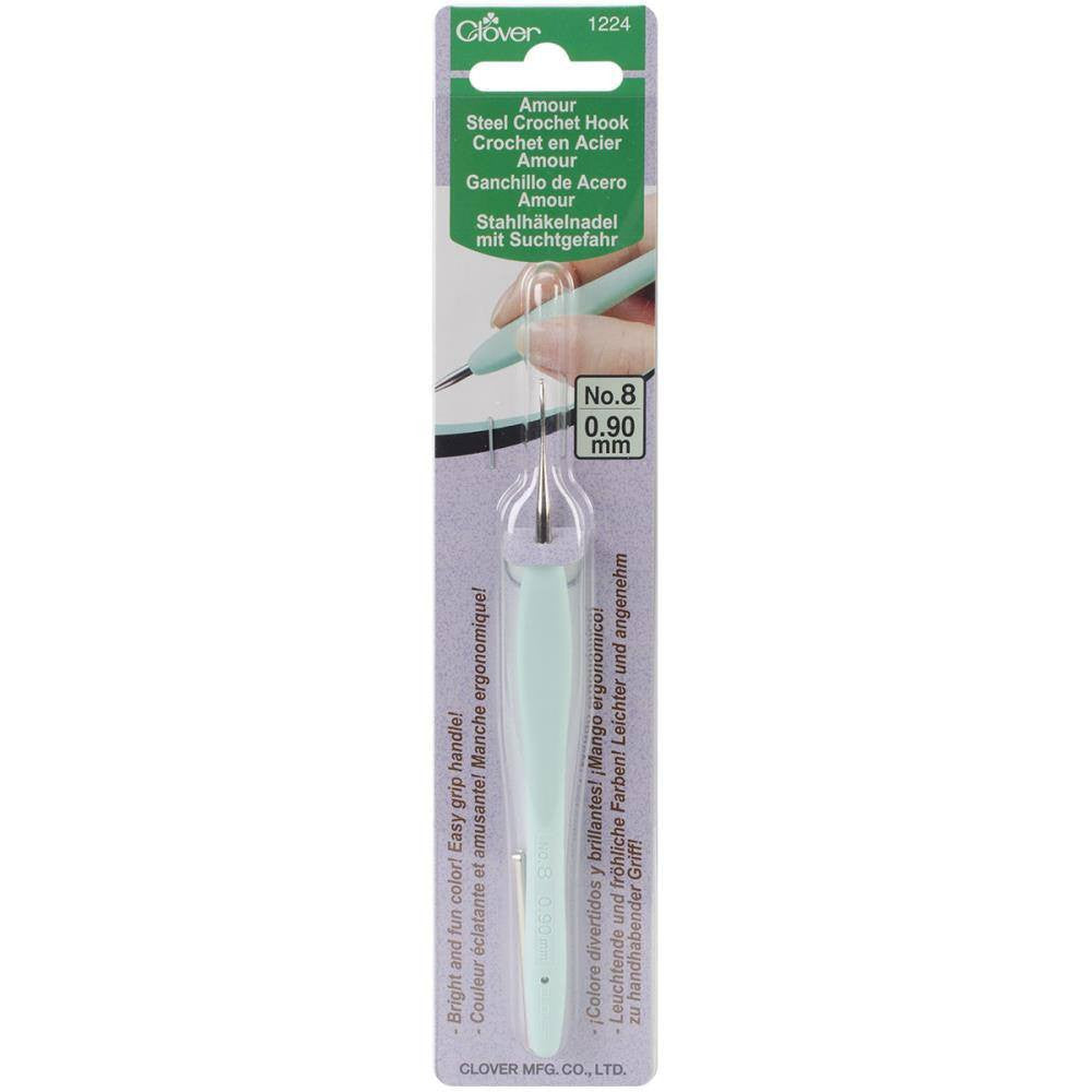 Clover Amour Soft Grip Crochet Hook 0.90 | KNITTING CO. - 5