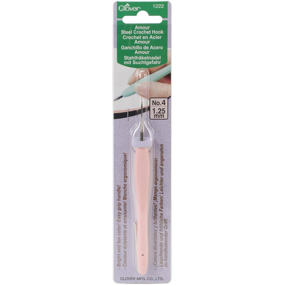Clover Amour Soft Grip Crochet Hook 1.25 | KNITTING CO. - 6