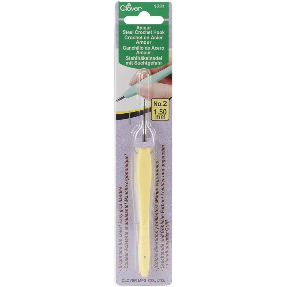 Clover Amour Soft Grip Crochet Hook 1.50 | KNITTING CO. - 9