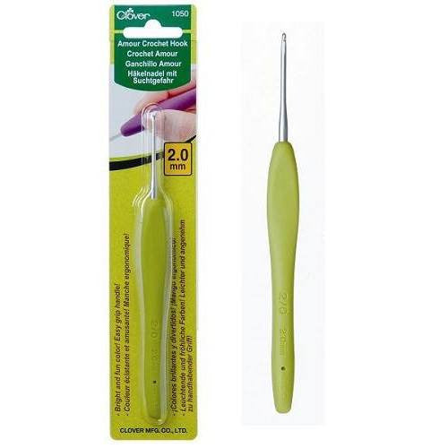 Clover Amour Soft Grip Crochet Hook 2.00 | KNITTING CO. - 10