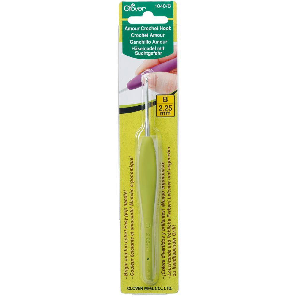 Clover Amour Soft Grip Crochet Hook 2.25 | KNITTING CO. - 11