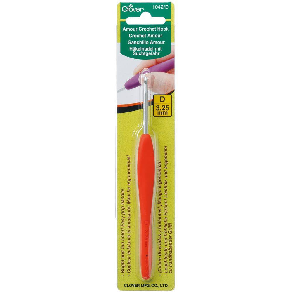 Clover Amour Soft Grip Crochet Hook  | KNITTING CO. - 14