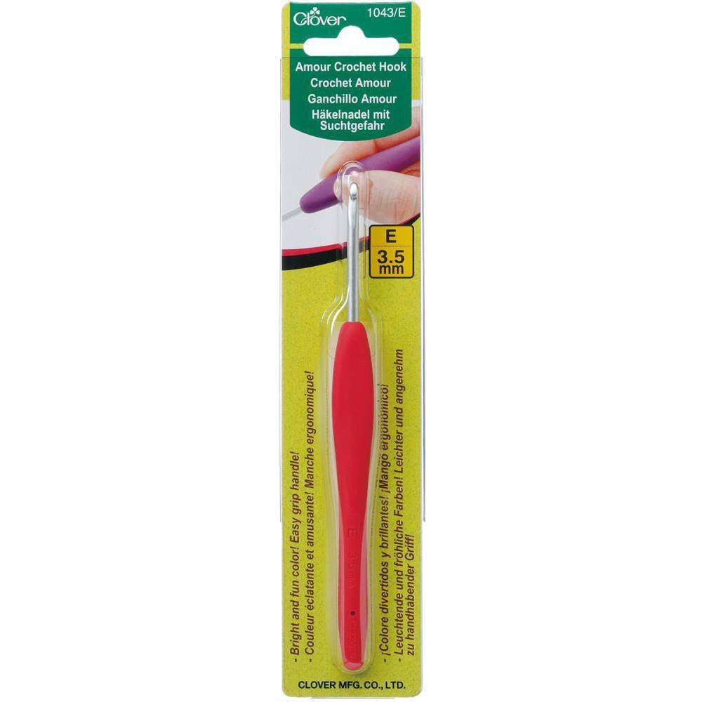 Clover Amour Soft Grip Crochet Hook 3.25 | KNITTING CO. - 15