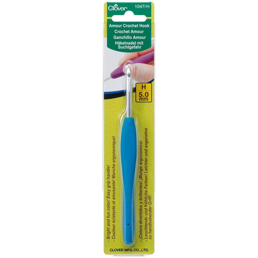 Clover Amour Soft Grip Crochet Hook 5.00 | KNITTING CO. - 19