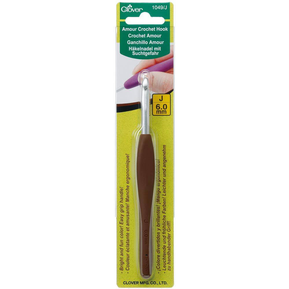Clover Amour Soft Grip Crochet Hook 6.00 | KNITTING CO. - 21
