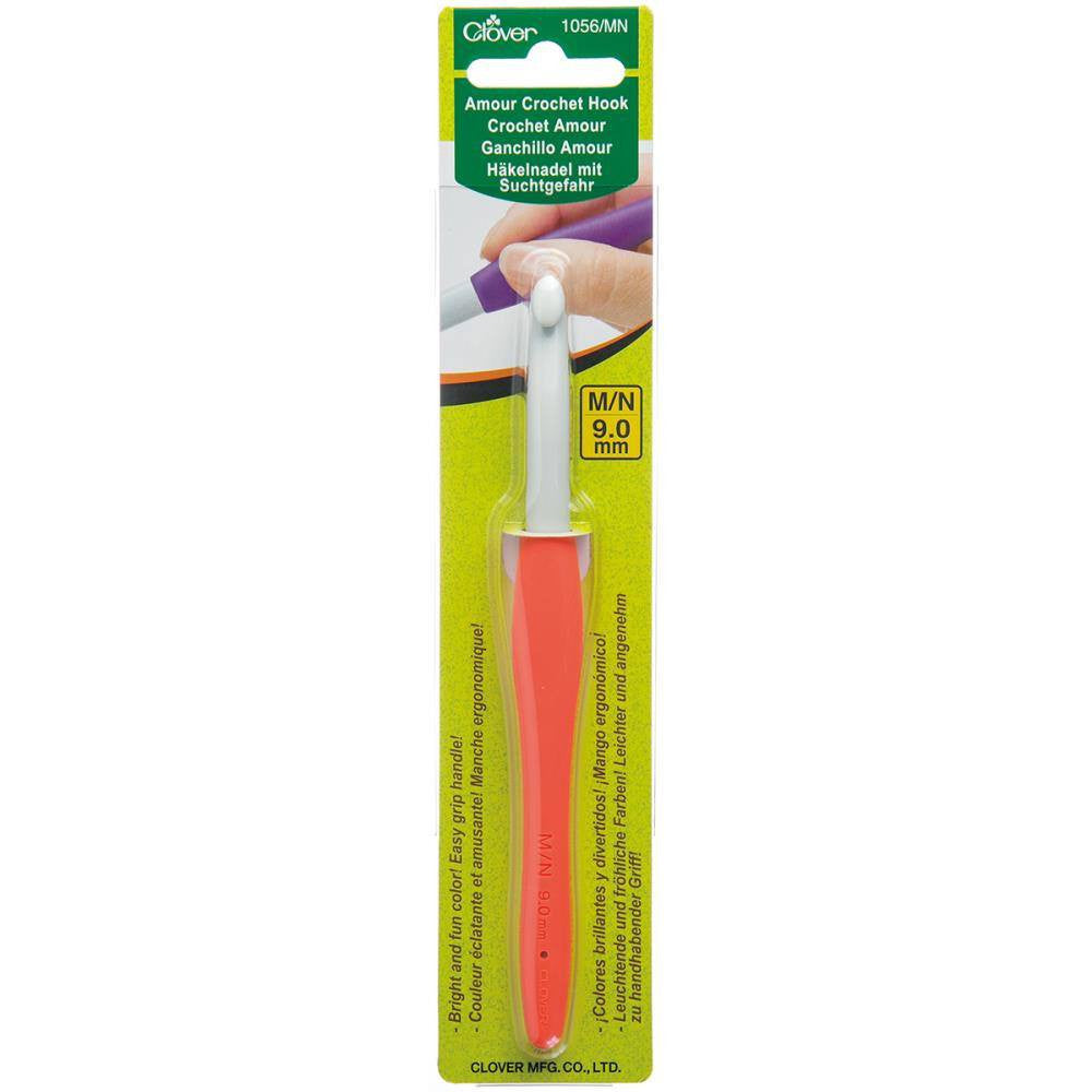 Clover Amour Soft Grip Crochet Hook 9.00 | KNITTING CO. - 25