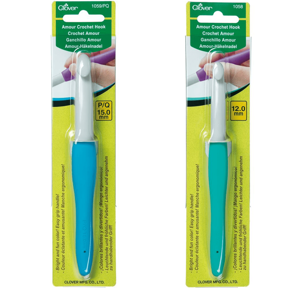 Clover Amour Soft Grip Crochet Hooks - Set of 3
