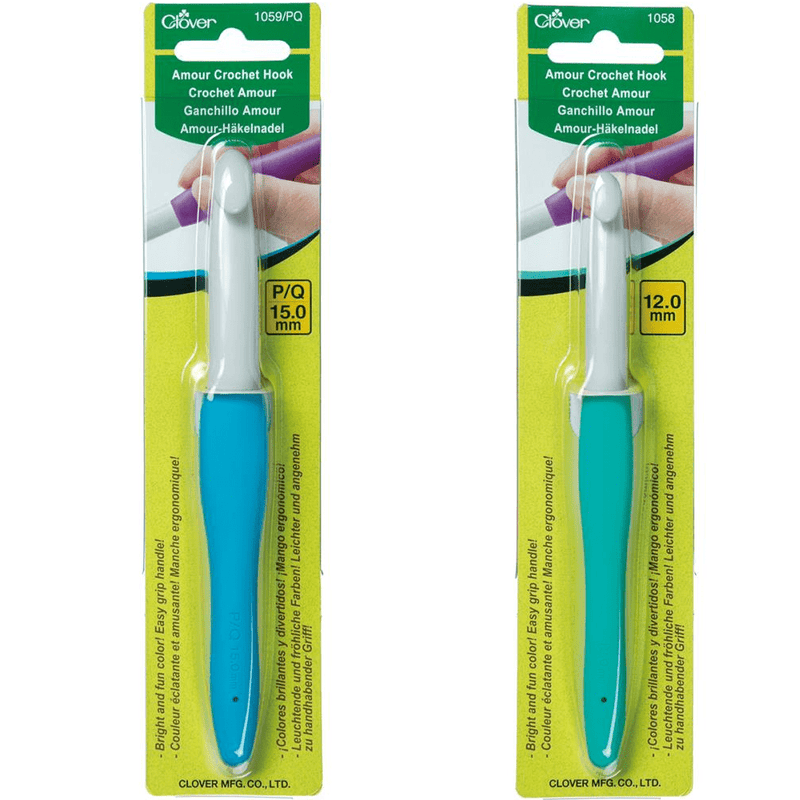 Clover Amour Soft Grip Crochet Hooks - Set of 3