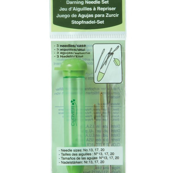 Clover Darning Hand Needles Set - Size 13, 17, 20 - 3/Pack
