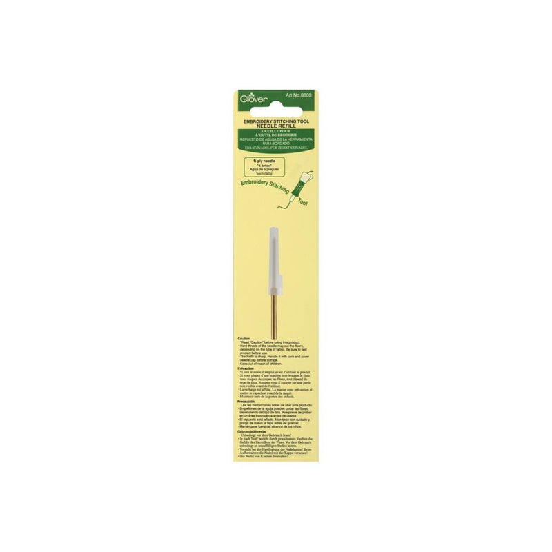 Clover Embroidery Stitching Tool Refill - Choose your size